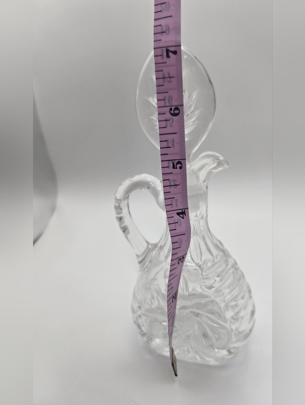Echt Bleikristall 24% Lead Crystal Cruet Oil Dispenser From Germany - Picture 7 of 7